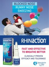 Load image into Gallery viewer, Rhinaction Nasal Spray for Blocked Nose 20ml