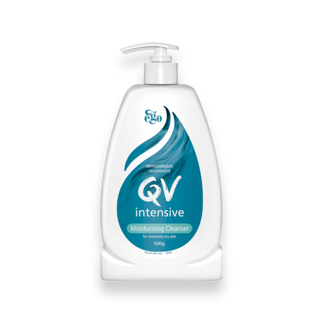 QV Intensive Moisturising Cleanser 500g with Dispenser