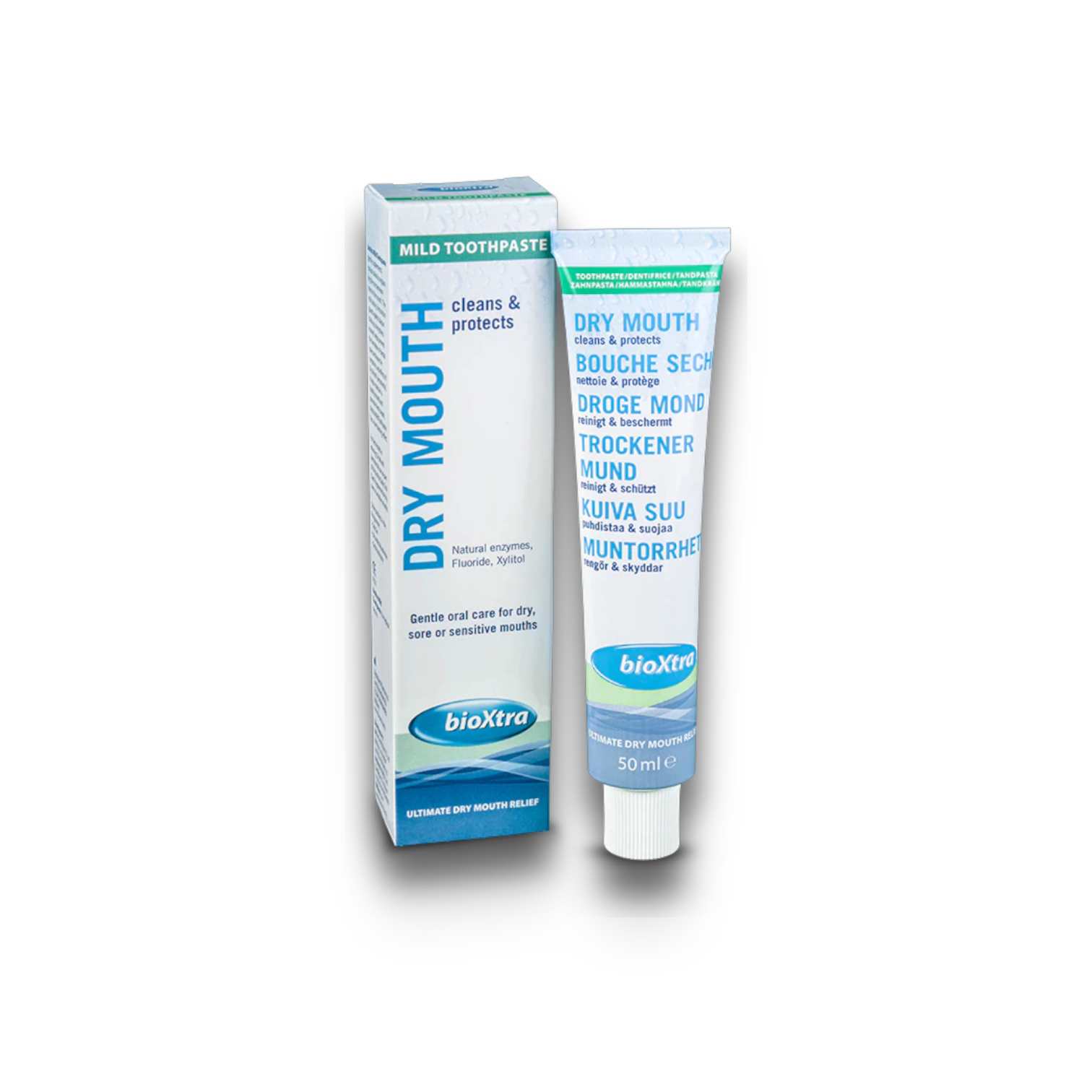 BioXtra Dry Mouth Mild Toothpaste 50ml – Better Health Today Malta