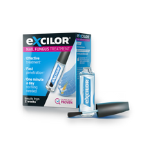 Load image into Gallery viewer, Excilor Solution with Brush for Nail Fungus Treatment 3.3ml
