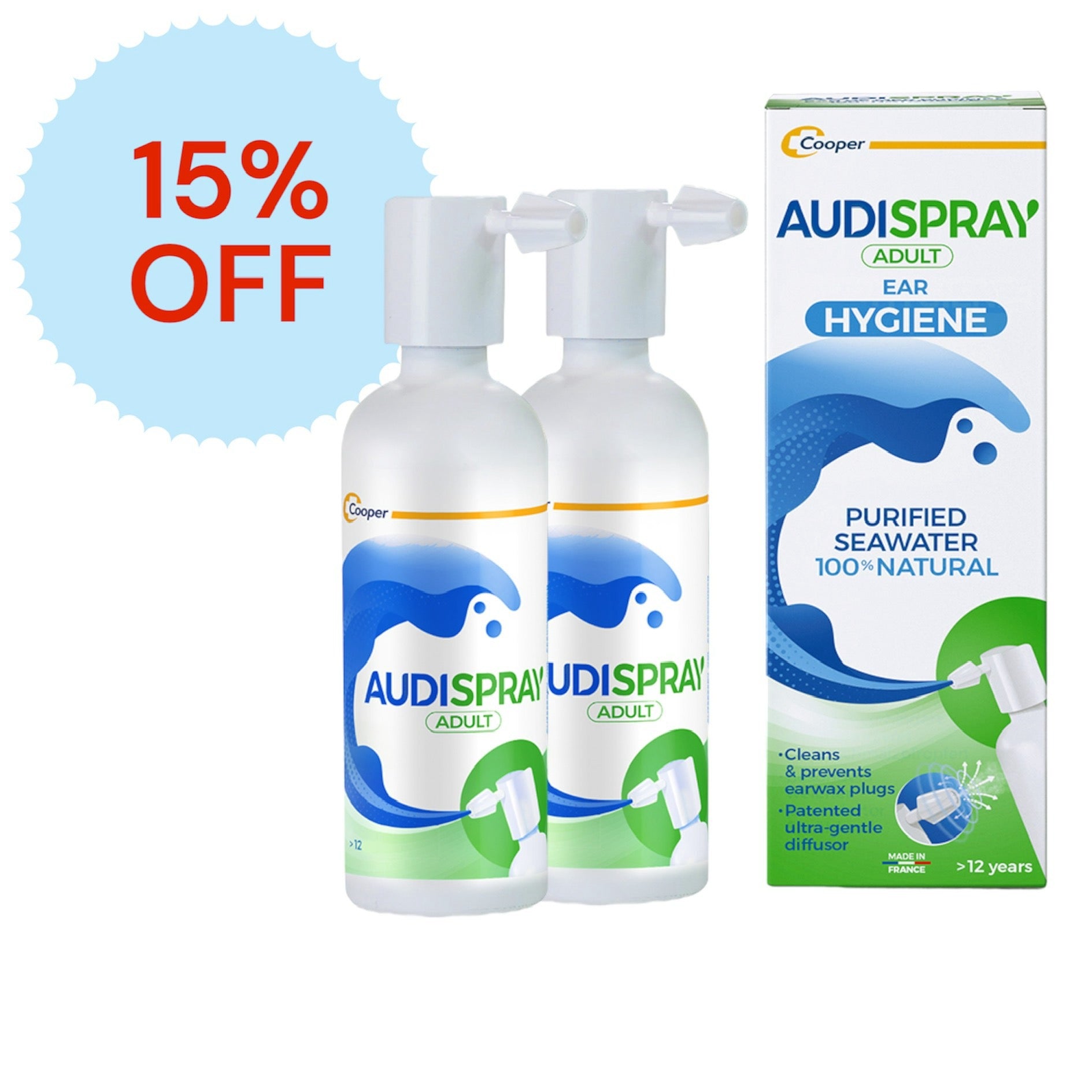 Buy Audispray Adult Ear Hygiene (50ml)