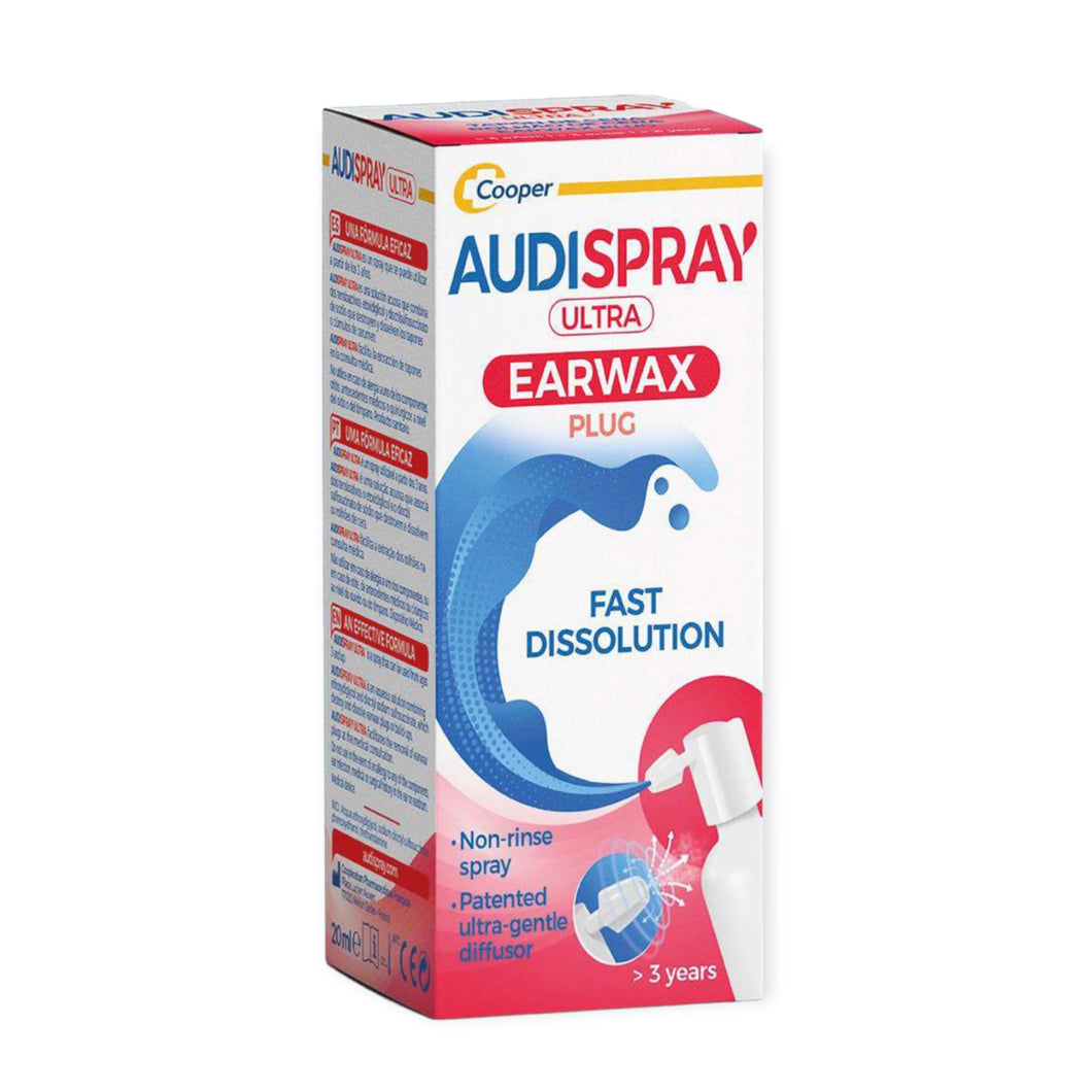 Audispray Ultra Earwax Plug 20ml