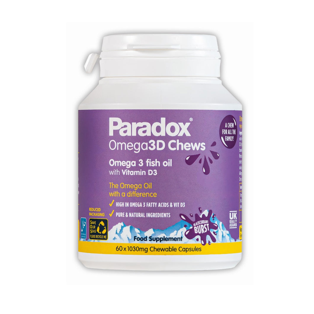 Paradox Omega 3D Chews 1030mg x60
