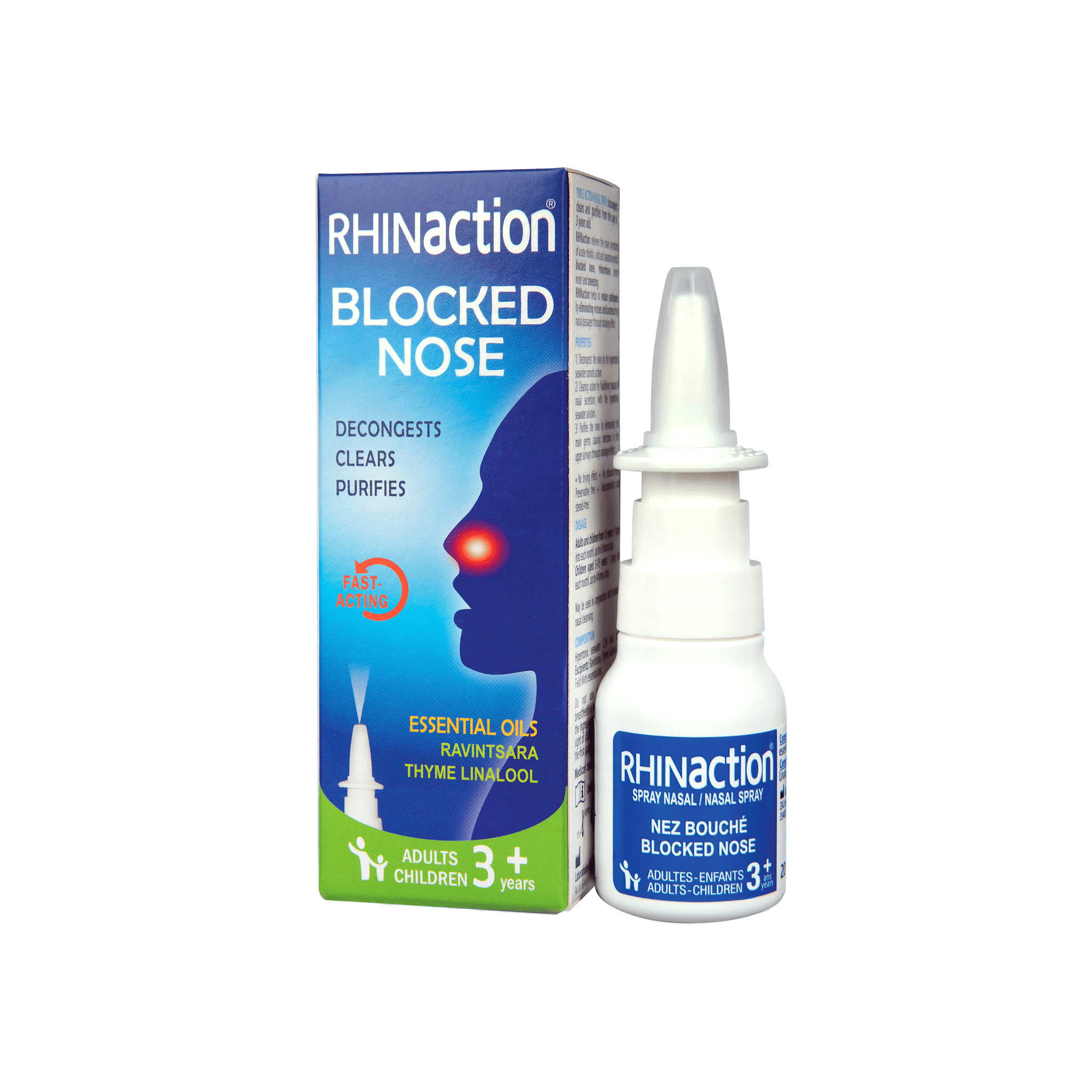Nasal drops shop for blocked nose
