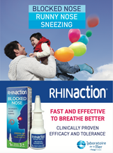 Load image into Gallery viewer, Rhinaction Nasal Spray for Blocked Nose 20ml
